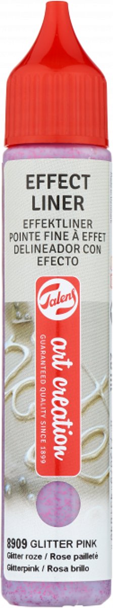 Talens Effect Liner/Dot   Glitter Pink 28ml | 8909